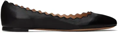 Chloé Black Lauren Ballerina Flats