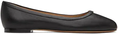 Chloé Black Marcie Ballerina Flats In 001 Black