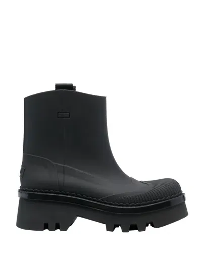 Chloé Black Raina Ankle Boots