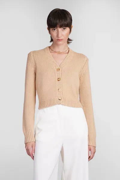 Chloé Cardigan In Powder Wool