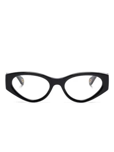 Chloé Cat-eye Glasses In 黑色