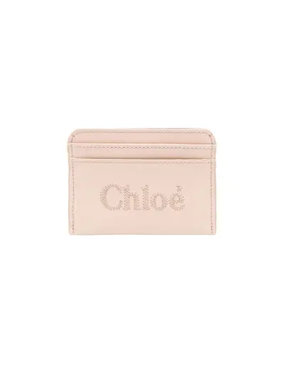 Chloé Cement Pink  Sense Card Holder