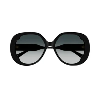 Chloé Ch0195s 001 Sunglasses In Nero