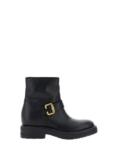 Chloé Coddington Boots In Black