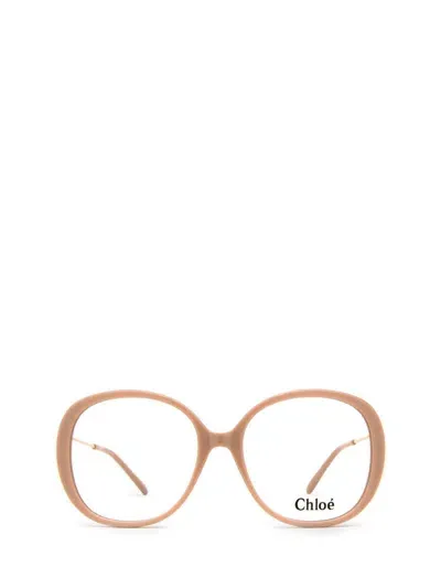 Chloé Eyeglasses In Beige