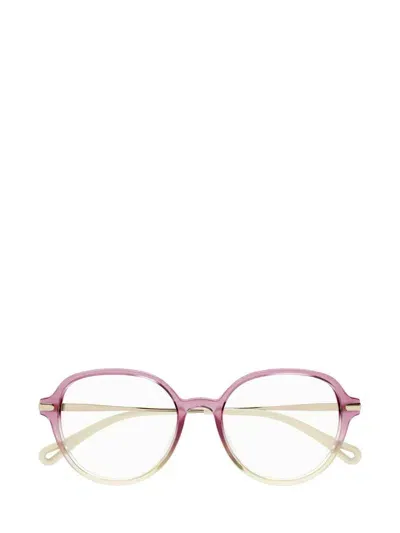 Chloé Eyeglasses In Pink