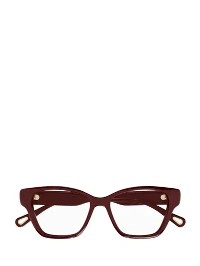 Chloé Eyeglasses In Red