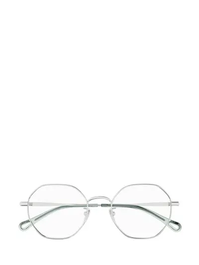 Chloé Eyeglasses In Silver