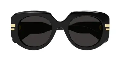 Chloé Eyewear Oversized Frame Sunglasses In Black