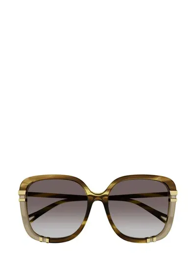 Chloé Eyewear Square In Brown