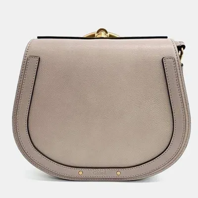 Pre-owned Chloé Grey Nile Bracelet Shoulder Bag