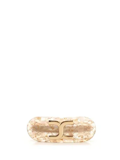 Chloé Hair Clip In Gold