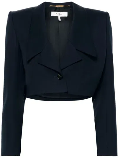 Chloé Jackets In Eclipse Blue