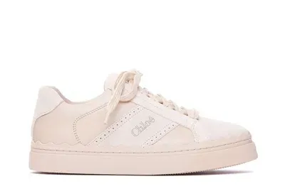 Chloé Lauren Sneakers In Beige