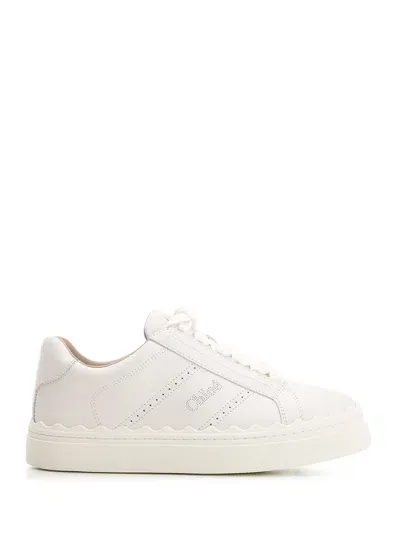 Chloé Lauren Sneakers In Weiss