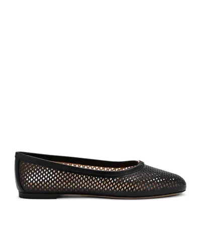 Chloé Leather Marcie Ballet Flats In Black