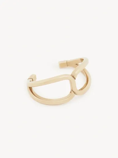 Chloé Bracelet Manchette Marcie Femme Or Taille Onesize 100% Laiton In Gold