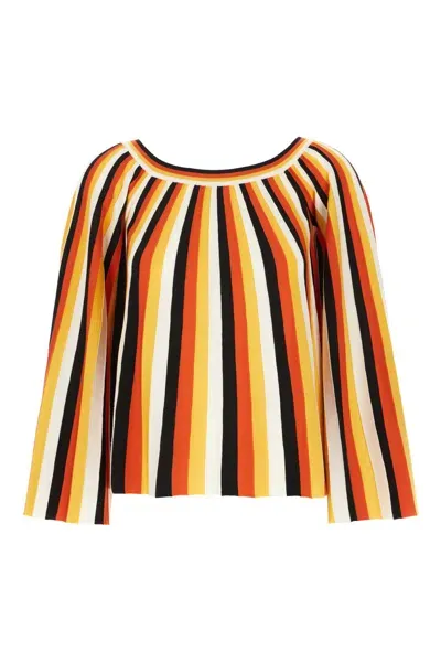 Chloé Multicolor Wool Blouse In 8za