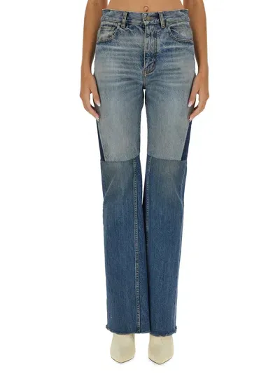 Chloé Patchwork Denim Jeans