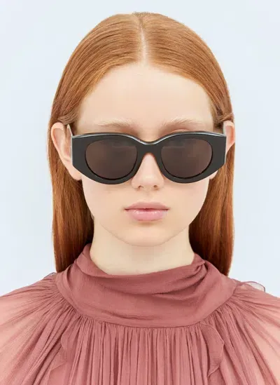 Chloé Round Frame Sunglasses In Black