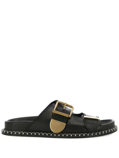 Chloé Rebecca Sandals In Black