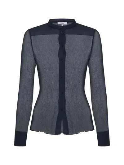 Chloé Chloè Shirts In Graphite Blue