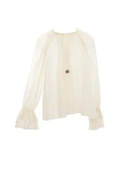 Chloé Topwear In Pristine White