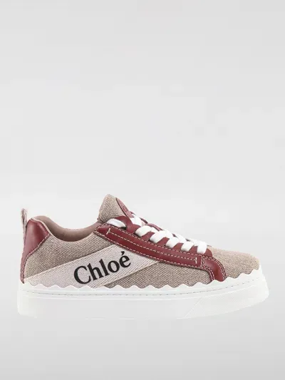 Chloé Sneakers  Woman Color Beige In 米色