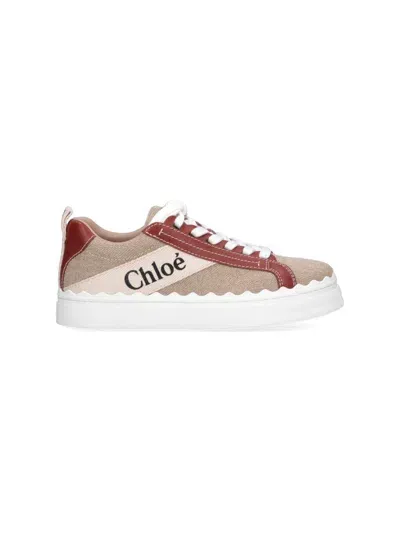 Chloé Sneakers In Beige