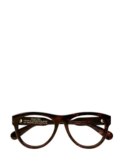 Chloé Square Frame Glasses In 002 Havana Havana Transpa