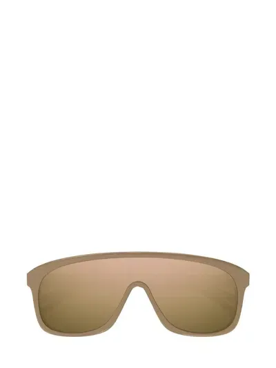 Chloé Eyewear Aviator Frame Sunglasses In Beige