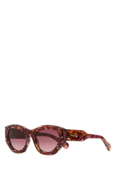 Chloé Sunglasses In Bloomingpink