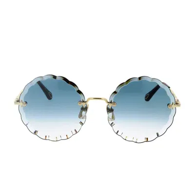 Chloé Sunglasses In Gold