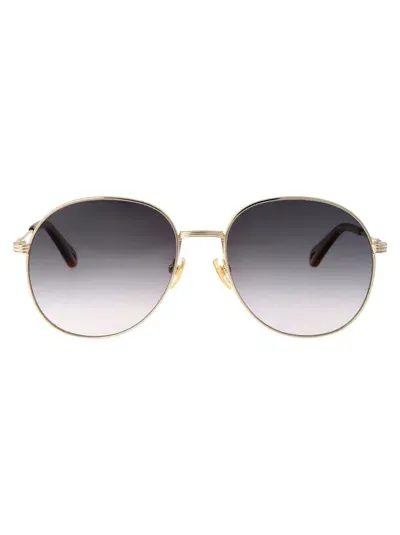 Chloé Sunglasses In Gold