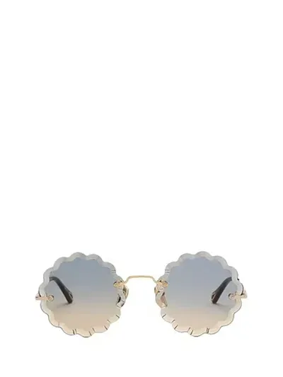 Chloé Sunglasses In Gold