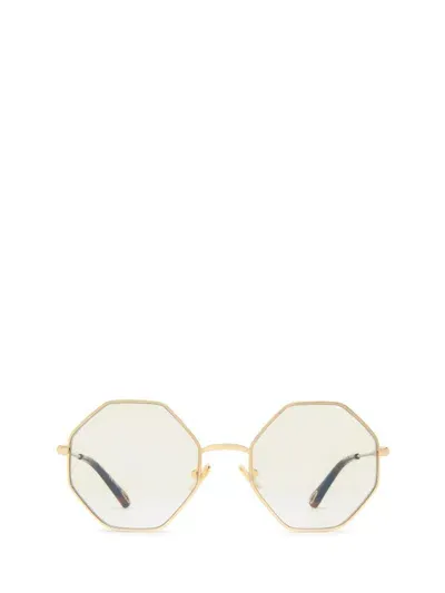 Chloé Sunglasses In Gold