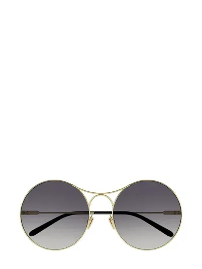 Chloé Sunglasses In Gold