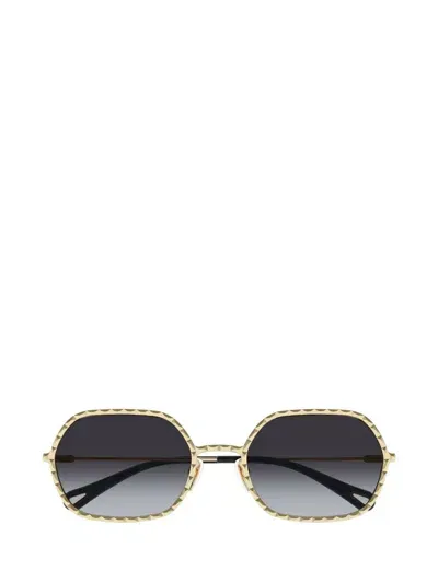 Chloé Sunglasses In Gold