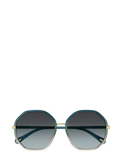 Chloé Sunglasses In Green