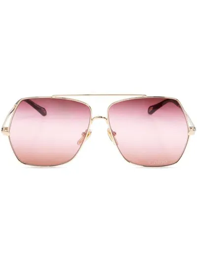 Chloé Sunglasses In Red