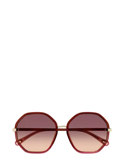 Chloé Sunglasses In Red