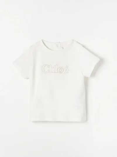 Chloé Babies' T-shirt  Kids Color White