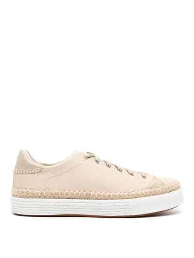 Chloé Telma Sneaker In Beige