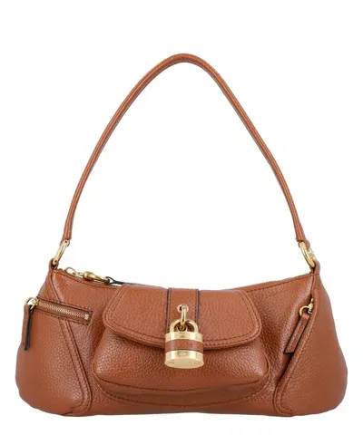 Chloé The 99 Shoulder Bag In Brown