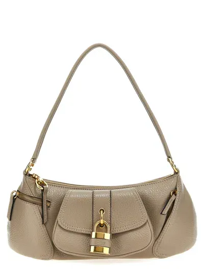 Chloé The 99 Shoulder Bag In Grey