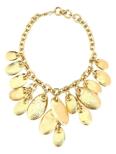 Chloé The  Petal Necklace In Gold