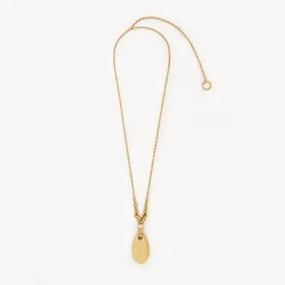 Chloé The  Petal Necklace Gold Size Onesize 100% Brass