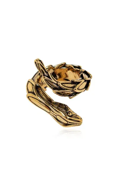 Chloé The  Snake Ring In Gold