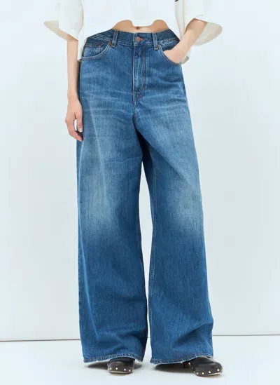 Chloé Wide-leg Jeans In Blue