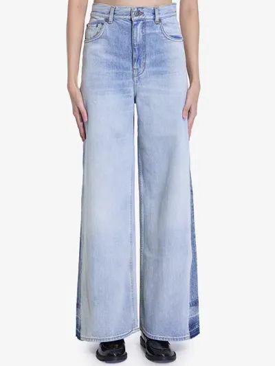 Chloé Wideleg Jeans In Blue